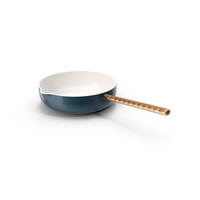 Blue & White Pan PNG & PSD Images