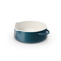 Blue & White Pan PNG & PSD Images