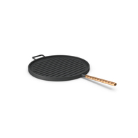 Black Round Pan PNG & PSD Images