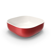 Red & White Bowl PNG & PSD Images