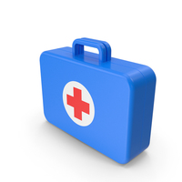 Blue First Aid Kit PNG & PSD Images