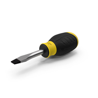 Flat 6.5 x 45mm Screwdriver PNG & PSD Images