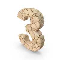 Rock Number 3 PNG & PSD Images