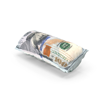 Inflated 100 Dollar Bill PNG & PSD Images
