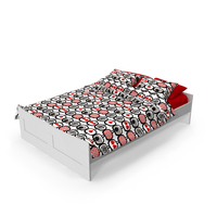 Brimnes Bed 200x140 PNG & PSD Images