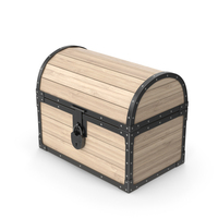 Light Wooden Chest PNG & PSD Images