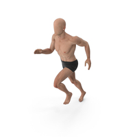 Male Base Body Skin Running PNG & PSD Images