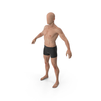 Male Base Body Skin Pose PNG & PSD Images