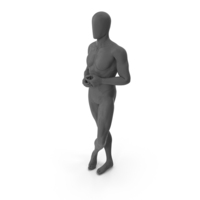 Male Base Body Gray Standing PNG & PSD Images