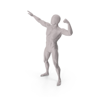 Male Base Body Gray Posing PNG & PSD Images