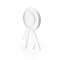 White Award Badge PNG & PSD Images