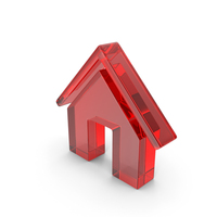 HOME ICON GLASS PNG & PSD Images