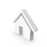HOME ICON WHITE PNG & PSD Images