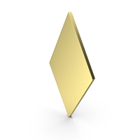 Gold Diamond Shape PNG & PSD Images