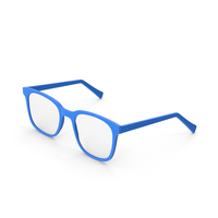 Blue Eyeglasses PNG & PSD Images