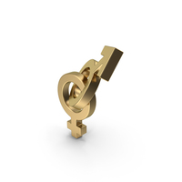 Gold Male And Female Symbol PNG & PSD Images