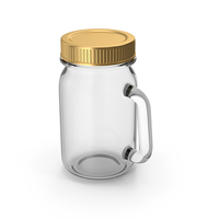Mason Jar With Lid PNG & PSD Images