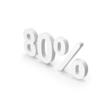White 80 Percent PNG & PSD Images