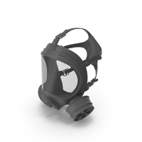Grey Military Gas Mask PNG & PSD Images