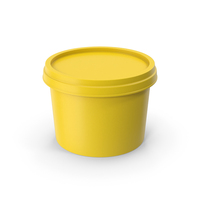 Food Container Yellow PNG & PSD Images