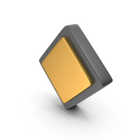 Web Button Shape Diamond Gold PNG & PSD Images