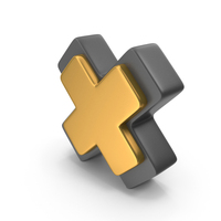 Web Button Shape Multiply Wrong Gold PNG & PSD Images