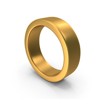Gold Thin Ring Shape PNG & PSD Images