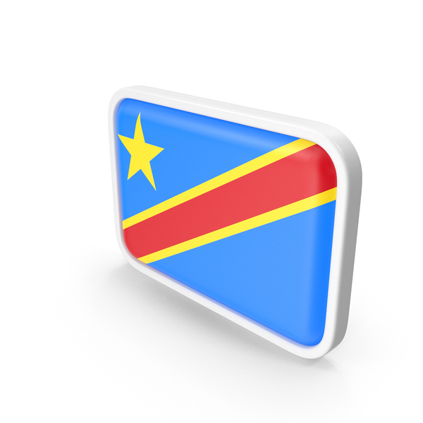 Flag of the Democratic Republic of the Congo PNG & PSD Images