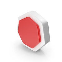 Web Button Shape Heptagon Glass PNG & PSD Images