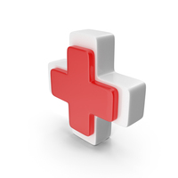 Red Glass Plus Symbol PNG & PSD Images