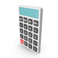Calculator White PNG & PSD Images