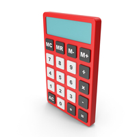 Calculator Red PNG & PSD Images