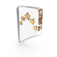 Five Star Glass Symbol PNG & PSD Images