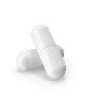 Medicine Capsule White PNG & PSD Images