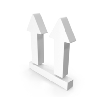 THIS SIDE UP ICON WHITE PNG & PSD Images