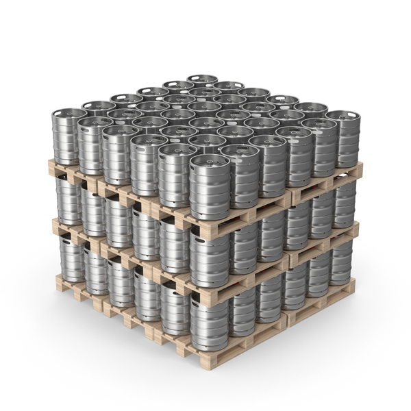Pallets Of Beer Kegs PNG & PSD Images