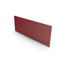 Red Profiled Metal PNG & PSD Images