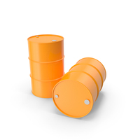 Orange Barrels PNG & PSD Images