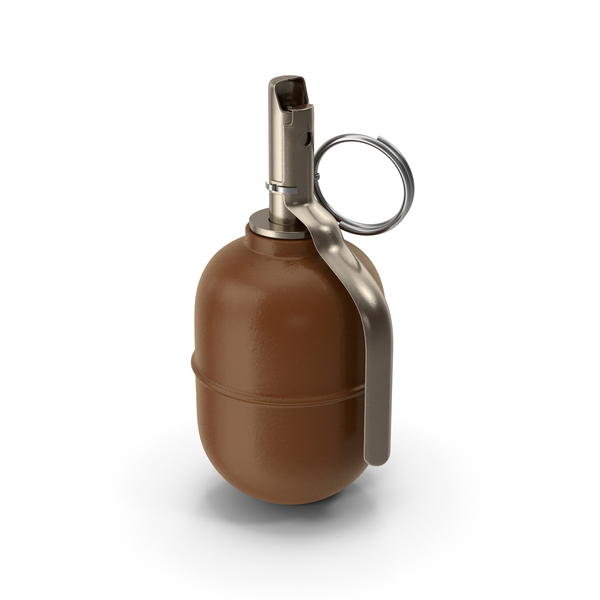 Hand Grenade Brown PNG & PSD Images
