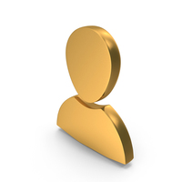 User Web Gold PNG & PSD Images