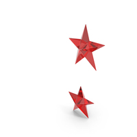 Red Glass Two Star Customer Rating Symbol PNG & PSD Images