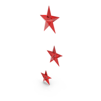 Red Glass Three Star Customer Rating Symbol PNG & PSD Images