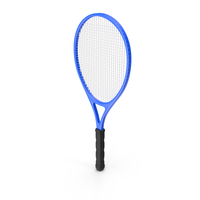 Blue Tennis Racket PNG & PSD Images