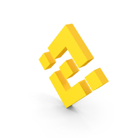 Yellow Binance Symbol PNG & PSD Images