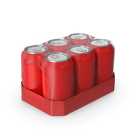 Soda Can Pack Red PNG & PSD Images