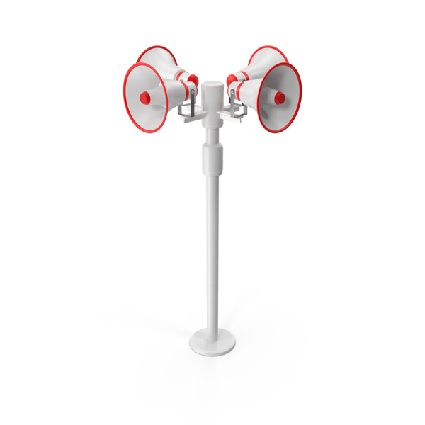 Megaphones Pole PNG & PSD Images
