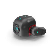 Black And Red Sci Fi Robot PNG & PSD Images