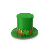 Green St. Patrick's Hat PNG & PSD Images