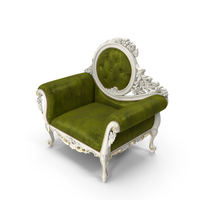 Armchair Modenese Gastone Art 11518 PNG & PSD Images
