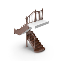Wooden Stairs PNG & PSD Images